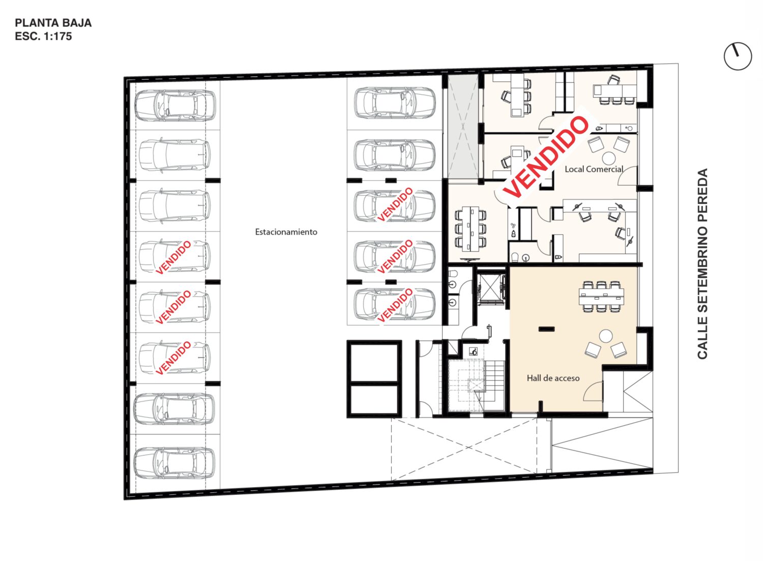 Proyecto Moove Setembrino. Apartamentos de 1 Dormitorio al pozo — foto 11
