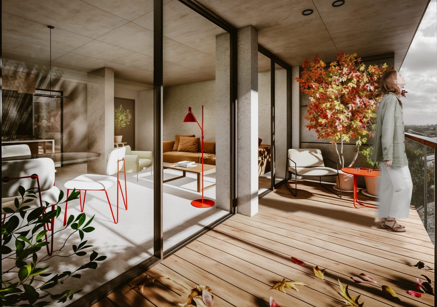 Proyecto Moove Setembrino. Apartamentos de 1 Dormitorio al pozo — foto 2
